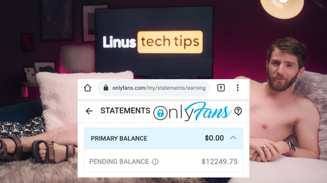 Linus make tech how much does money tips Linus Sebastian