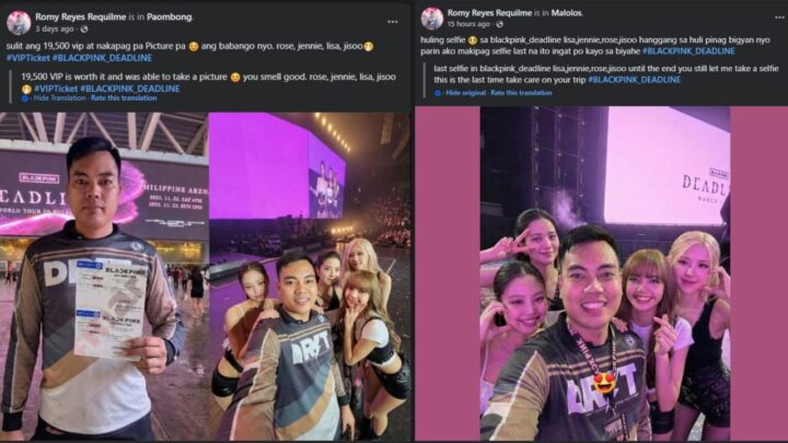 AI Content Creator Claims the Picture of Him With Blackpink is not AI