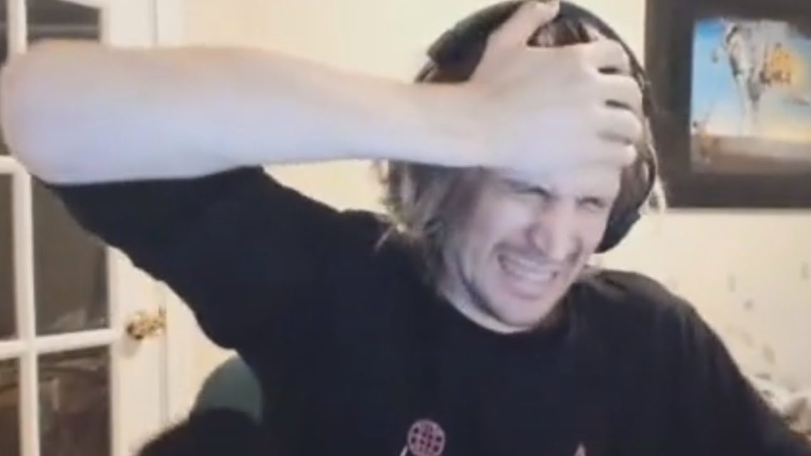 xqc facepalm